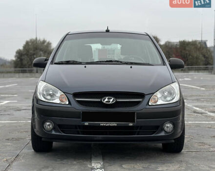Серый Хендай Гетц, объемом двигателя 1.4 л и пробегом 137 тыс. км за 7299 $, фото 1 на Automoto.ua