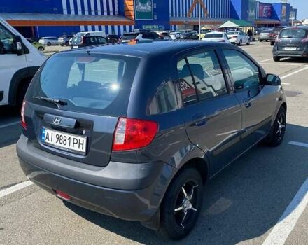 Сірий Хендай Гетц, об'ємом двигуна 1.4 л та пробігом 136 тис. км за 5500 $, фото 4 на Automoto.ua