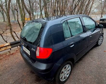 Серый Хендай Гетц, объемом двигателя 1.4 л и пробегом 177 тыс. км за 4900 $, фото 4 на Automoto.ua