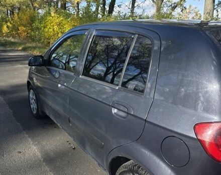 Серый Хендай Гетц, объемом двигателя 1.4 л и пробегом 84 тыс. км за 6100 $, фото 5 на Automoto.ua