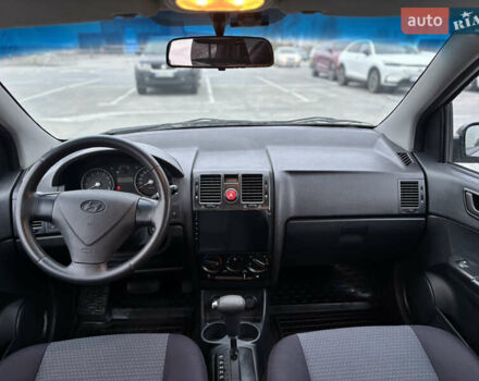 Серый Хендай Гетц, объемом двигателя 1.4 л и пробегом 137 тыс. км за 7299 $, фото 13 на Automoto.ua