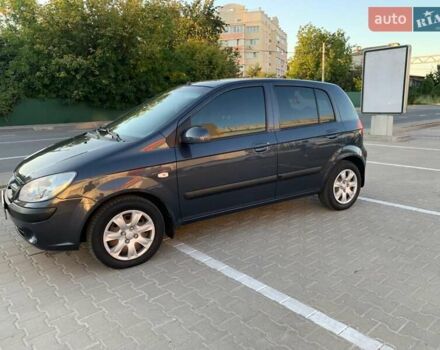 Сірий Хендай Гетц, об'ємом двигуна 1.4 л та пробігом 153 тис. км за 5200 $, фото 8 на Automoto.ua