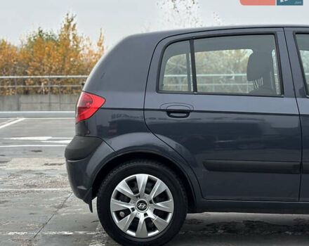 Серый Хендай Гетц, объемом двигателя 1.4 л и пробегом 137 тыс. км за 7299 $, фото 4 на Automoto.ua