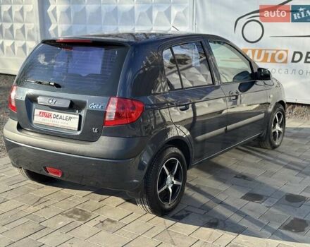 Сірий Хендай Гетц, об'ємом двигуна 1.6 л та пробігом 159 тис. км за 6900 $, фото 9 на Automoto.ua