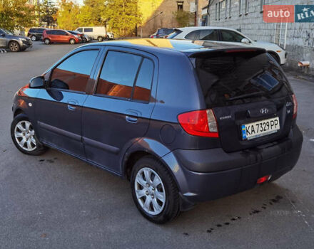 Сірий Хендай Гетц, об'ємом двигуна 1.6 л та пробігом 178 тис. км за 6500 $, фото 4 на Automoto.ua