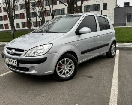 Серый Хендай Гетц, объемом двигателя 1.4 л и пробегом 150 тыс. км за 5800 $, фото 1 на Automoto.ua