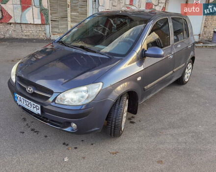 Сірий Хендай Гетц, об'ємом двигуна 1.6 л та пробігом 178 тис. км за 6500 $, фото 5 на Automoto.ua