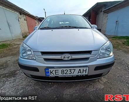 Серый Хендай Гетц, объемом двигателя 1.3 л и пробегом 141 тыс. км за 3650 $, фото 1 на Automoto.ua