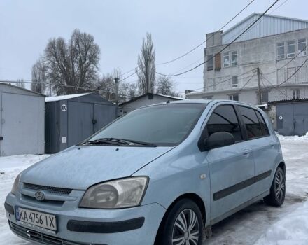Серый Хендай Гетц, объемом двигателя 1.3 л и пробегом 320 тыс. км за 2800 $, фото 1 на Automoto.ua
