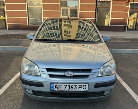 Серый Хендай Гетц, объемом двигателя 1.3 л и пробегом 278 тыс. км за 3200 $, фото 1 на Automoto.ua