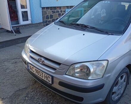 Сірий Хендай Гетц, об'ємом двигуна 1.1 л та пробігом 1000 тис. км за 2300 $, фото 1 на Automoto.ua