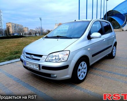 Серый Хендай Гетц, объемом двигателя 1.3 л и пробегом 273 тыс. км за 4500 $, фото 1 на Automoto.ua