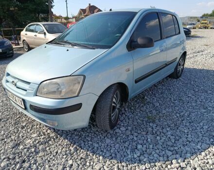 Сірий Хендай Гетц, об'ємом двигуна 1.3 л та пробігом 220 тис. км за 3500 $, фото 1 на Automoto.ua