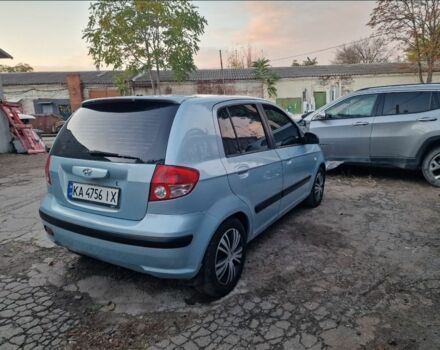 Серый Хендай Гетц, объемом двигателя 1.3 л и пробегом 220 тыс. км за 2898 $, фото 1 на Automoto.ua