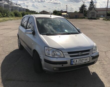Серый Хендай Гетц, объемом двигателя 1.3 л и пробегом 230 тыс. км за 2700 $, фото 1 на Automoto.ua