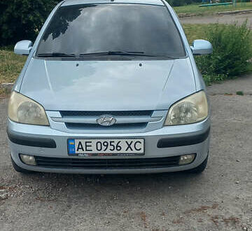 Серый Хендай Гетц, объемом двигателя 1.3 л и пробегом 156 тыс. км за 4600 $, фото 1 на Automoto.ua
