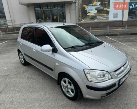 Серый Хендай Гетц, объемом двигателя 1.34 л и пробегом 189 тыс. км за 4450 $, фото 1 на Automoto.ua