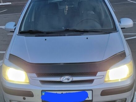 Сірий Хендай Гетц, об'ємом двигуна 1.3 л та пробігом 145 тис. км за 5800 $, фото 1 на Automoto.ua