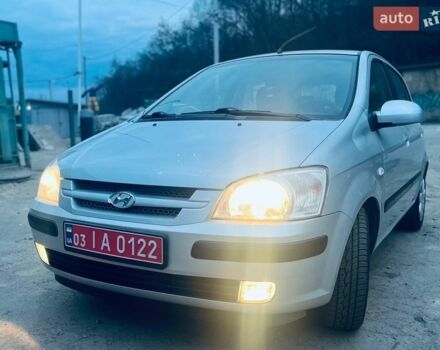 Серый Хендай Гетц, объемом двигателя 1.34 л и пробегом 185 тыс. км за 5499 $, фото 1 на Automoto.ua