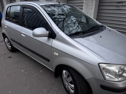 Серый Хендай Гетц, объемом двигателя 1.3 л и пробегом 215 тыс. км за 3900 $, фото 1 на Automoto.ua