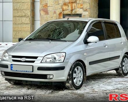 Серый Хендай Гетц, объемом двигателя 1.4 л и пробегом 142 тыс. км за 5750 $, фото 1 на Automoto.ua
