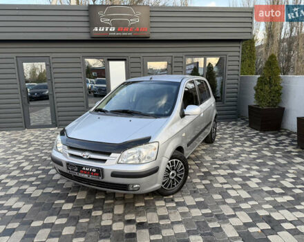 Серый Хендай Гетц, объемом двигателя 1.4 л и пробегом 217 тыс. км за 5850 $, фото 1 на Automoto.ua