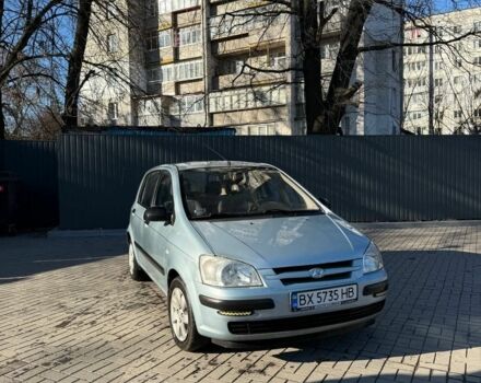 Серый Хендай Гетц, объемом двигателя 1.3 л и пробегом 172 тыс. км за 2500 $, фото 1 на Automoto.ua