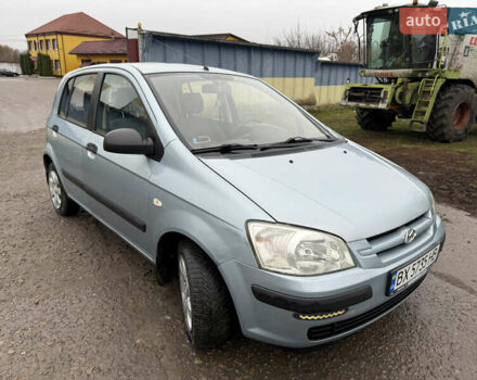 Серый Хендай Гетц, объемом двигателя 1.34 л и пробегом 175 тыс. км за 2500 $, фото 1 на Automoto.ua