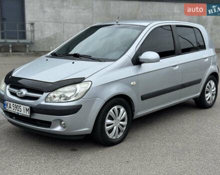 Серый Хендай Гетц, объемом двигателя 1.4 л и пробегом 189 тыс. км за 5200 $, фото 1 на Automoto.ua