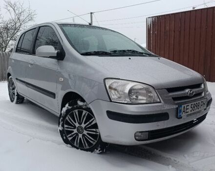 Сірий Хендай Гетц, об'ємом двигуна 1.4 л та пробігом 169 тис. км за 5000 $, фото 1 на Automoto.ua