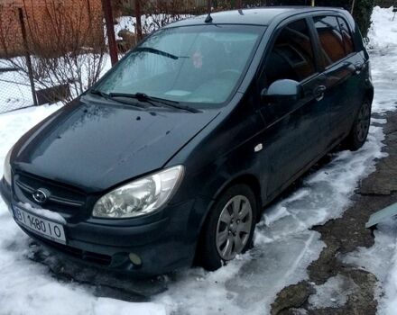 Серый Хендай Гетц, объемом двигателя 1.4 л и пробегом 0 тыс. км за 4200 $, фото 1 на Automoto.ua