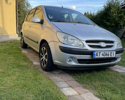 Сірий Хендай Гетц, об'ємом двигуна 1.4 л та пробігом 219 тис. км за 3800 $, фото 1 на Automoto.ua