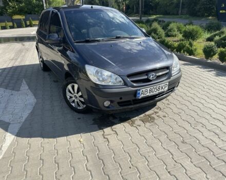 Серый Хендай Гетц, объемом двигателя 1.4 л и пробегом 185 тыс. км за 4096 $, фото 1 на Automoto.ua