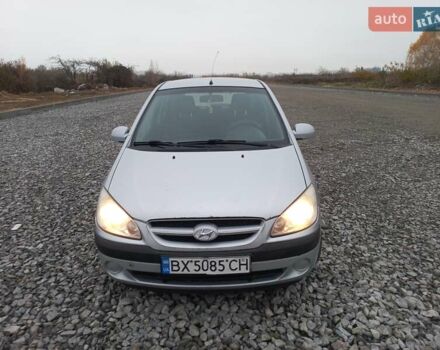 Серый Хендай Гетц, объемом двигателя 1.4 л и пробегом 178 тыс. км за 4000 $, фото 1 на Automoto.ua