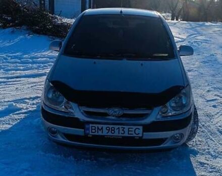 Серый Хендай Гетц, объемом двигателя 1.4 л и пробегом 170 тыс. км за 5000 $, фото 1 на Automoto.ua