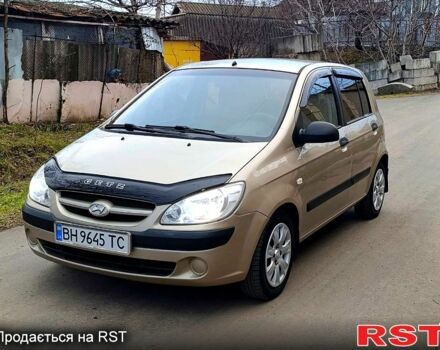 Серый Хендай Гетц, объемом двигателя 1.4 л и пробегом 196 тыс. км за 4850 $, фото 1 на Automoto.ua