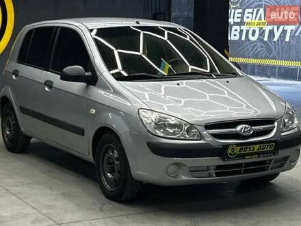 Сірий Хендай Гетц, об'ємом двигуна 1.09 л та пробігом 103 тис. км за 4300 $, фото 1 на Automoto.ua