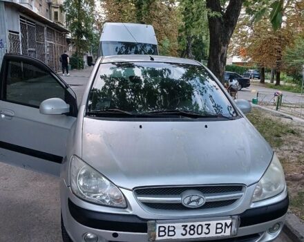 Серый Хендай Гетц, объемом двигателя 1.4 л и пробегом 230 тыс. км за 2600 $, фото 1 на Automoto.ua
