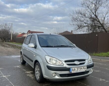 Сірий Хендай Гетц, об'ємом двигуна 1.6 л та пробігом 126 тис. км за 4600 $, фото 1 на Automoto.ua