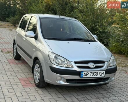 Серый Хендай Гетц, объемом двигателя 1.4 л и пробегом 161 тыс. км за 3900 $, фото 1 на Automoto.ua
