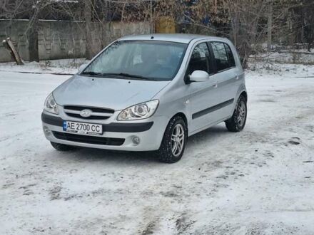 Серый Хендай Гетц, объемом двигателя 1.4 л и пробегом 190 тыс. км за 4900 $, фото 1 на Automoto.ua