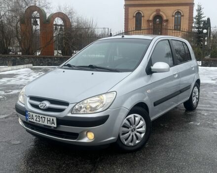 Серый Хендай Гетц, объемом двигателя 1.4 л и пробегом 183 тыс. км за 5650 $, фото 1 на Automoto.ua