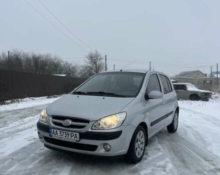 Серый Хендай Гетц, объемом двигателя 1.59 л и пробегом 126 тыс. км за 5500 $, фото 1 на Automoto.ua