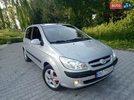 Серый Хендай Гетц, объемом двигателя 1.6 л и пробегом 135 тыс. км за 5599 $, фото 1 на Automoto.ua