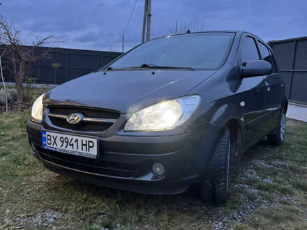 Сірий Хендай Гетц, об'ємом двигуна 1.4 л та пробігом 245 тис. км за 3950 $, фото 1 на Automoto.ua