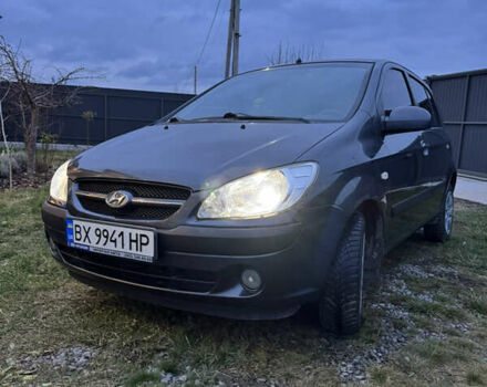 Сірий Хендай Гетц, об'ємом двигуна 1.4 л та пробігом 245 тис. км за 3950 $, фото 1 на Automoto.ua