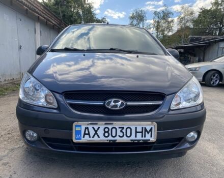 Сірий Хендай Гетц, об'ємом двигуна 1.4 л та пробігом 165 тис. км за 4500 $, фото 1 на Automoto.ua