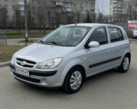 Серый Хендай Гетц, объемом двигателя 1.4 л и пробегом 191 тыс. км за 4900 $, фото 1 на Automoto.ua