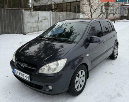 Серый Хендай Гетц, объемом двигателя 1.4 л и пробегом 298 тыс. км за 4100 $, фото 1 на Automoto.ua