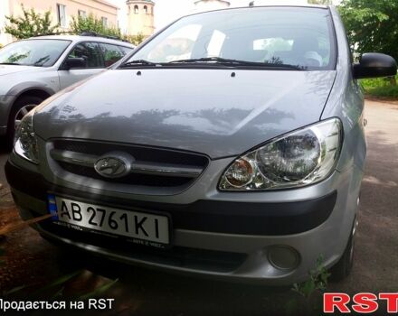 Серый Хендай Гетц, объемом двигателя 1.1 л и пробегом 208 тыс. км за 3300 $, фото 1 на Automoto.ua